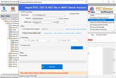 How To Open And Migrateconvert Pst Files Via Pst Viewer Tool