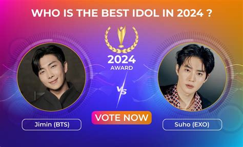 Rm Bts Vs Suho Exo Who Is The Best Idol In Vote Now