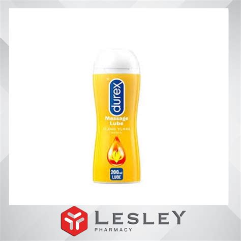 Durex Play Massage In Ylang Ylang Sensual Lube Ml Shopee Singapore