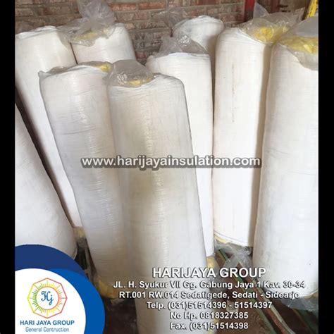 Jual Glasswool Apic D Kg M Tebal Mm Lebar M X M Surabaya