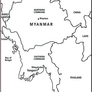 The Tatmadaw Command Structure, 1948 FIGURE 3.1 The Tatmadaw Command ...