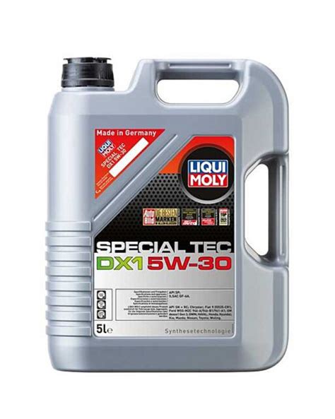 Huile moteur 5W30 haute technologie spécial tec DX1 5L Liqui Moly