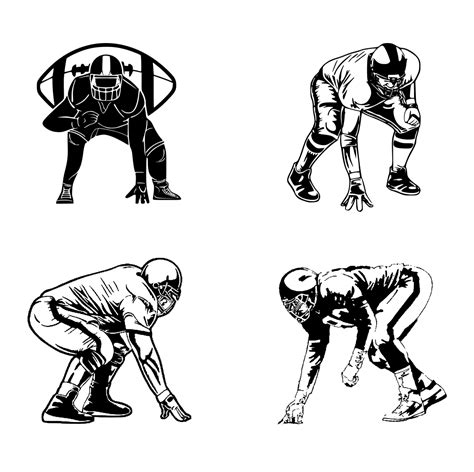 Football Lineman Clipart