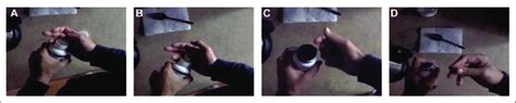 Right hand grasp from transitory grasp to stable. (A) Unknown. (B)... | Download Scientific Diagram