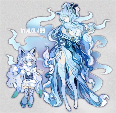 Alola Ninetales Art Oc Pokemon Art Pokemon Teams Pokemon Hot Sex Picture