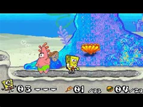 Bob l éponge Bataille pour Bikini Bottom sur GameBoy Advance YouTube