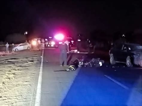 Embestido por una automovilista murió motociclista en Aguascalientes