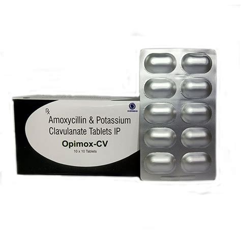 Buy OPIMOX CV Tablet 10 S Online At Upto 25 OFF Netmeds