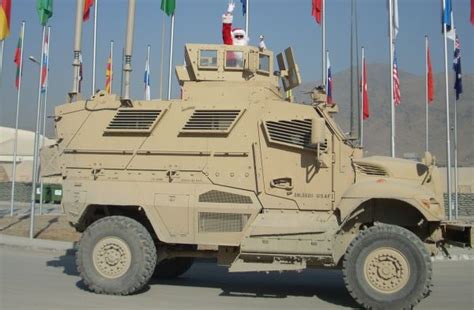 International MaxxPro Navistar MRAP mine protected vehicle data sheet ...