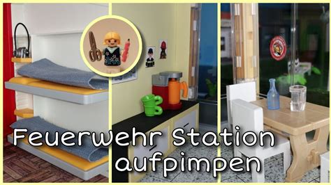 Feuerwehr Station Aufpimpen Feuerwehr Erweitern Pimp My Playmobil