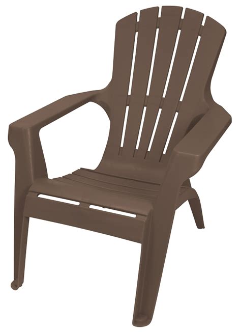 Gracious Living Contour Adirondack Chair Earth Patio Chairs