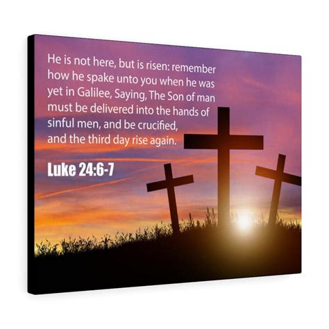 Jesus Is Risen Bible Verse