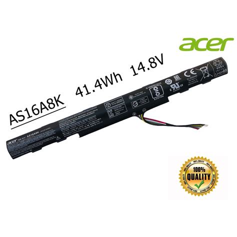 Acer แบตเตอรี่ As16a8k สำหรับ As16a5k As16a7k As16a8k E5 575g E5 475g