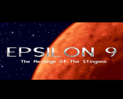 Download Epsilon 9: The Revenge of the Stingons (Amiga) - My Abandonware