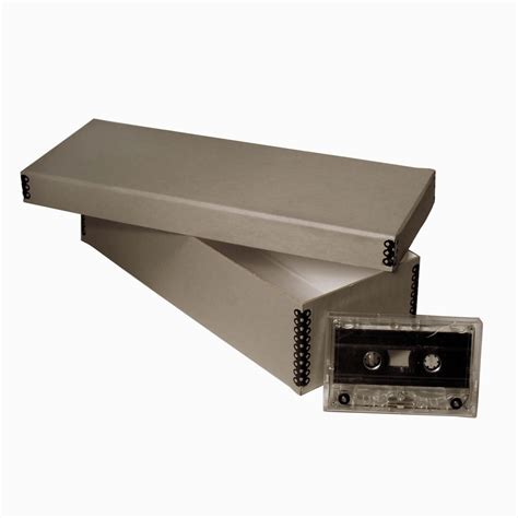 Archival Audio Cassette Storage Box | TALAS