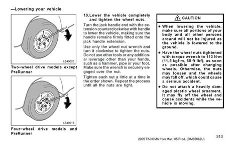 Torque Specs For Lug Nuts Toyota Camry