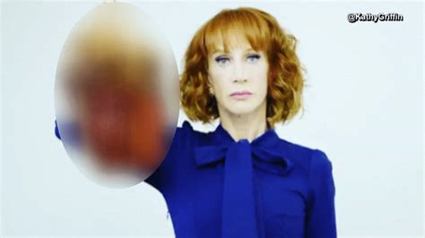 Kathy Griffin Apologizes For Graphic Photo of Her Holding Trump Severed ...