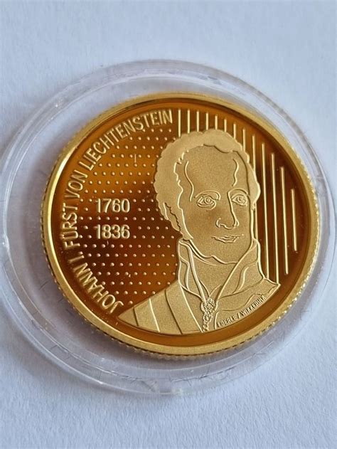 F Rstentum Liechtenstein Franken Gold Pp Kaufen Auf Ricardo