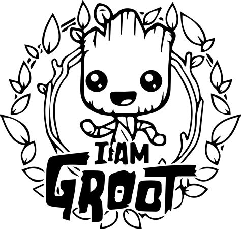 I am Groot Svg, Groot Svg, Guardians Svg, Baby Groot clipart - Inspire ...