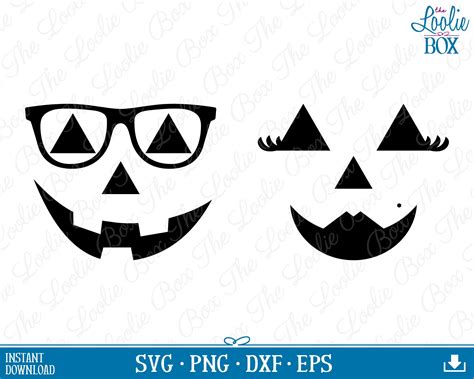 Jack-o-lantern Faces SVG Jackolantern SVG Halloween SVG - Etsy