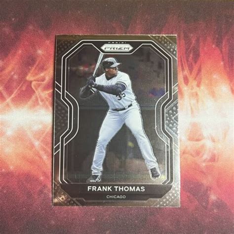 Panini Silver Prizm Chicago White Sox Baseball Card Frank