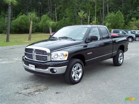 Brilliant Black Crystal Pearl Dodge Ram Big Horn Edition Quad