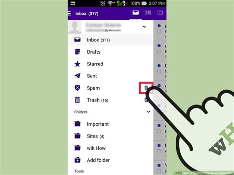 Yahoo Mail Spam Folder Empty HOYUAH