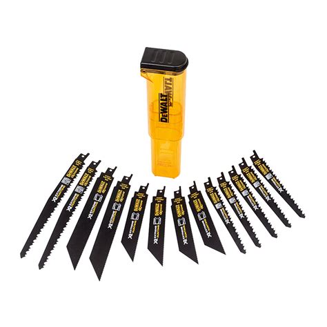 DEWALT DT99550 FlexVolt XR Reciprocating Saw Blade 13 Piece Set Rapid