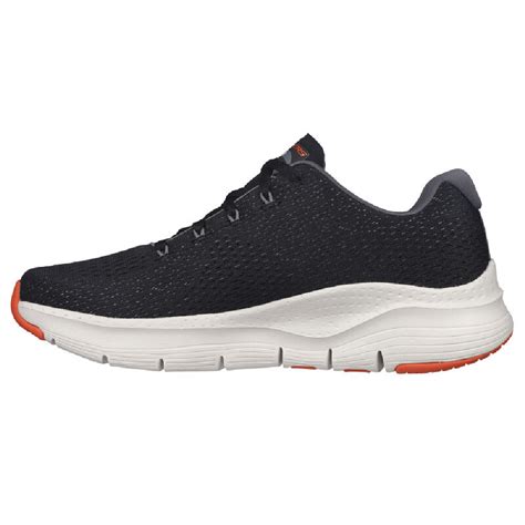 Skechers Arch Fit 232601 Black Orange Swarbriggs