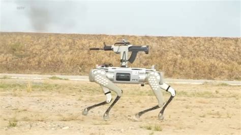 China's military shows off robot dogs during drills with Cambodia ...