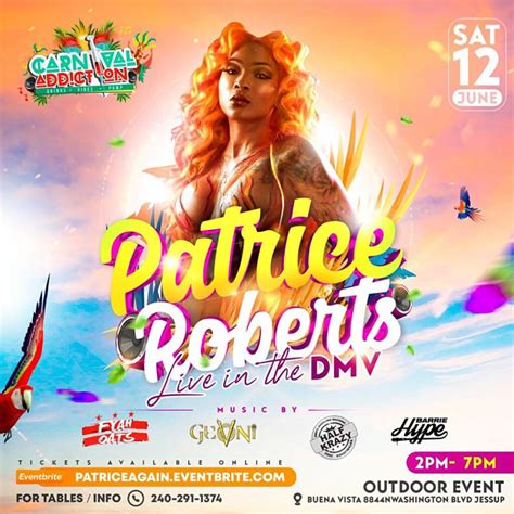 Patrice Roberts Live - Jun 12, 2021 | FETE LIST, Soca Events