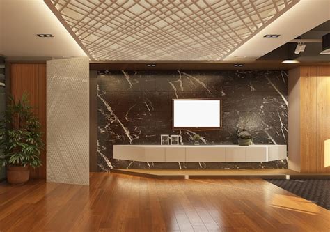 Premium Photo | Modern Building Impressions Stylish Lobby Interior Design Ideas