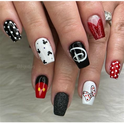 Magical Disney Nails For The Glossychic Mickey Nails