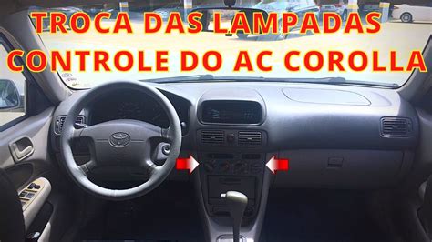 Como Trocar As Lampadas Do Controle Do Ar Condicionado Do Corolla