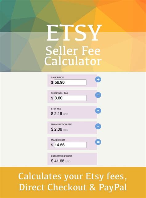 Etsy Seller Fee Calculator Find Out Your Estimated Etsy Seller Direct