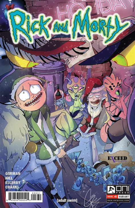 Rick And Morty Comic Christmas Special Preview Rick And Morty