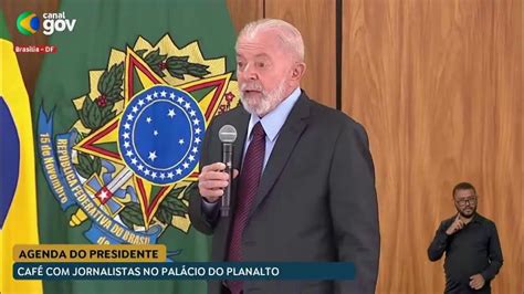 🔴 Presidente Lula Participa De Café Com Jornalistas Youtube