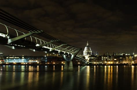 Photo Of St Pauls Millennium Bridge 2 Black And White London Photos