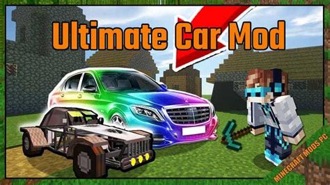 Ultimate Car Mod 1 17 1 1 16 4 1 12 2 Minecraft Mods For Pc Youtube