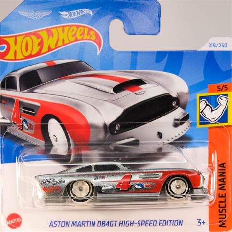 Hot Wheels Aston Martin DB4GT Edição De Alta Velocidade Muscle Mania Etsy