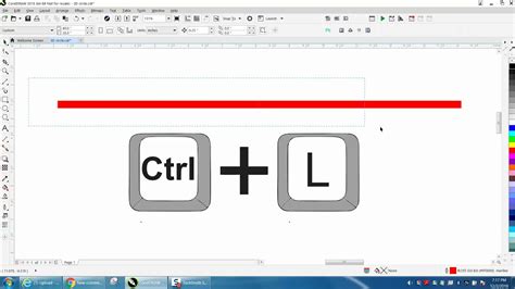 Corel Draw Tips Tricks Join Nodes On One Or Two Objects Part Ctrl L