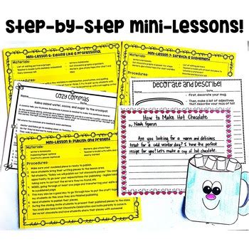 NY Expository Writing How To Make Hot Chocolate Writer S Workshop Lessons