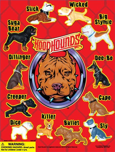 Hey Homies Hood Hounds Series 1 2 And 3 36 Different Dog Figures Ebay