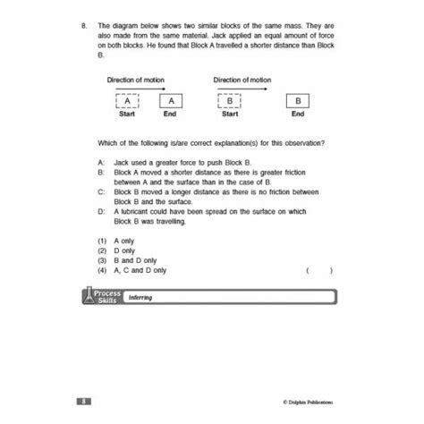 Science Process Skills Primary 6