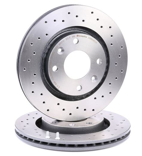 Brake Disc BREMBO XTRA LINE 09 8695 1X Perforated Vented Coated