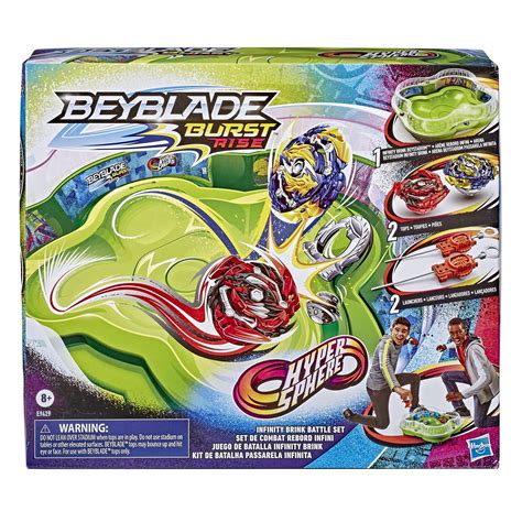 Buy Beyblade Burst Rise Hypersphere Infinity Brink Battle Set Includes