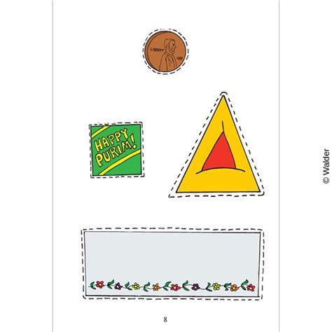 Purim Holiday Shapes Big Book Walder Education