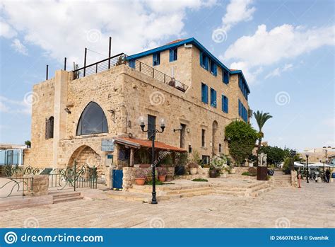 Edificios De Antiguas Construcciones En La Antigua Ciudad De Yafo En La