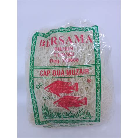 Jual Bihun Bihoen Cap Dua Muzair Mujair 300 Gr Shopee Indonesia