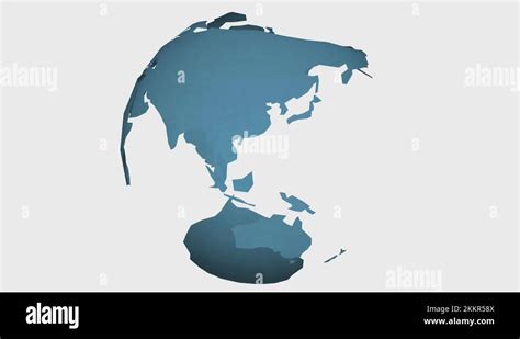 Abstract map earth 2d illustration Stock Videos & Footage - HD and 4K ...